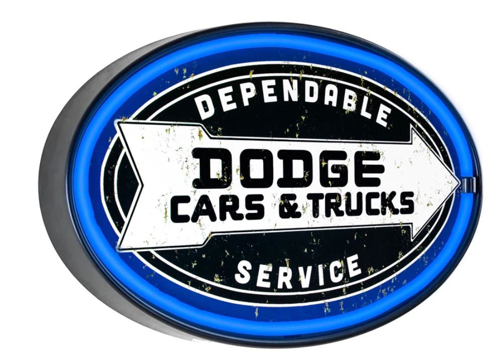 DODGE Car + Truck Service LED